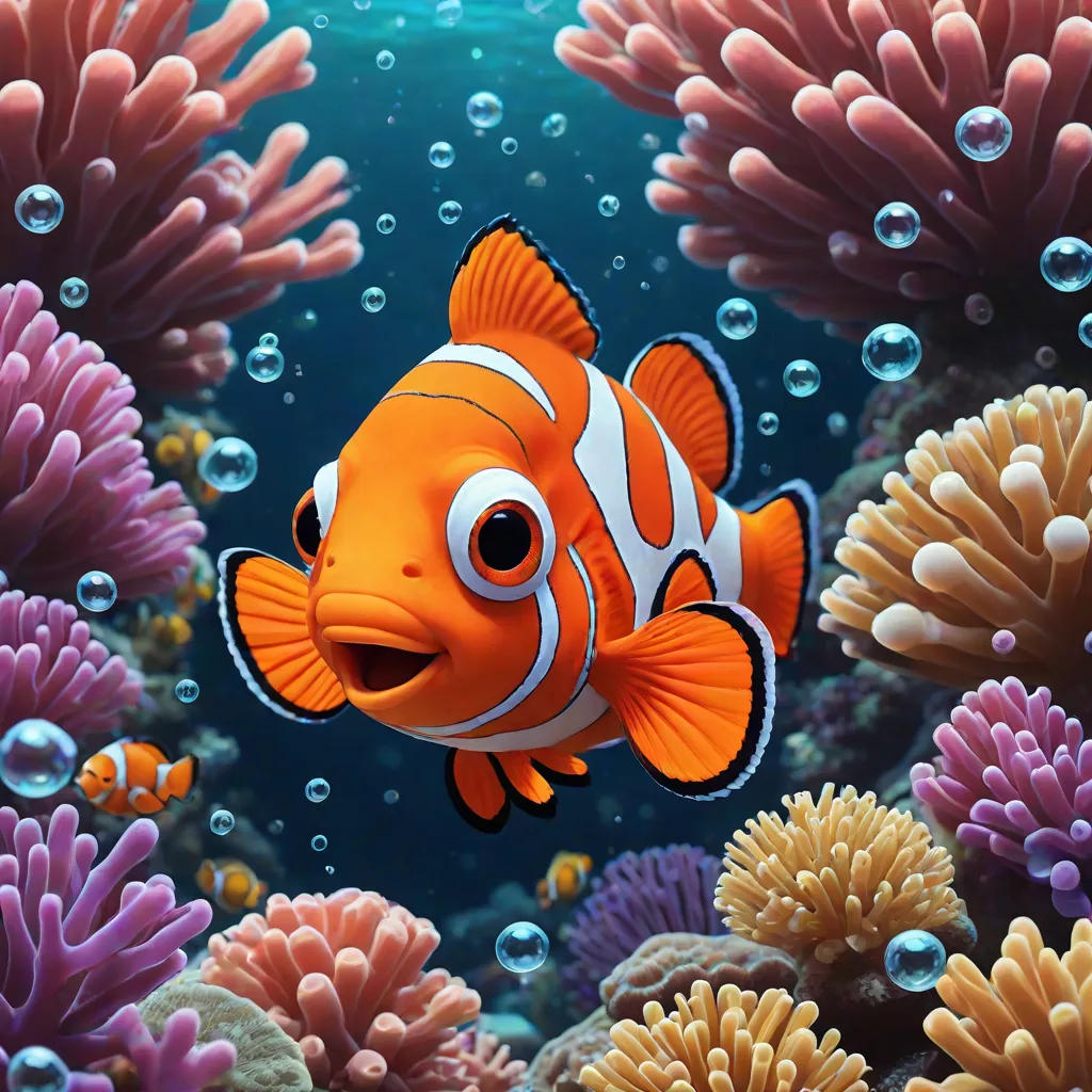 Kile The Small Clownfish with The Big Fart