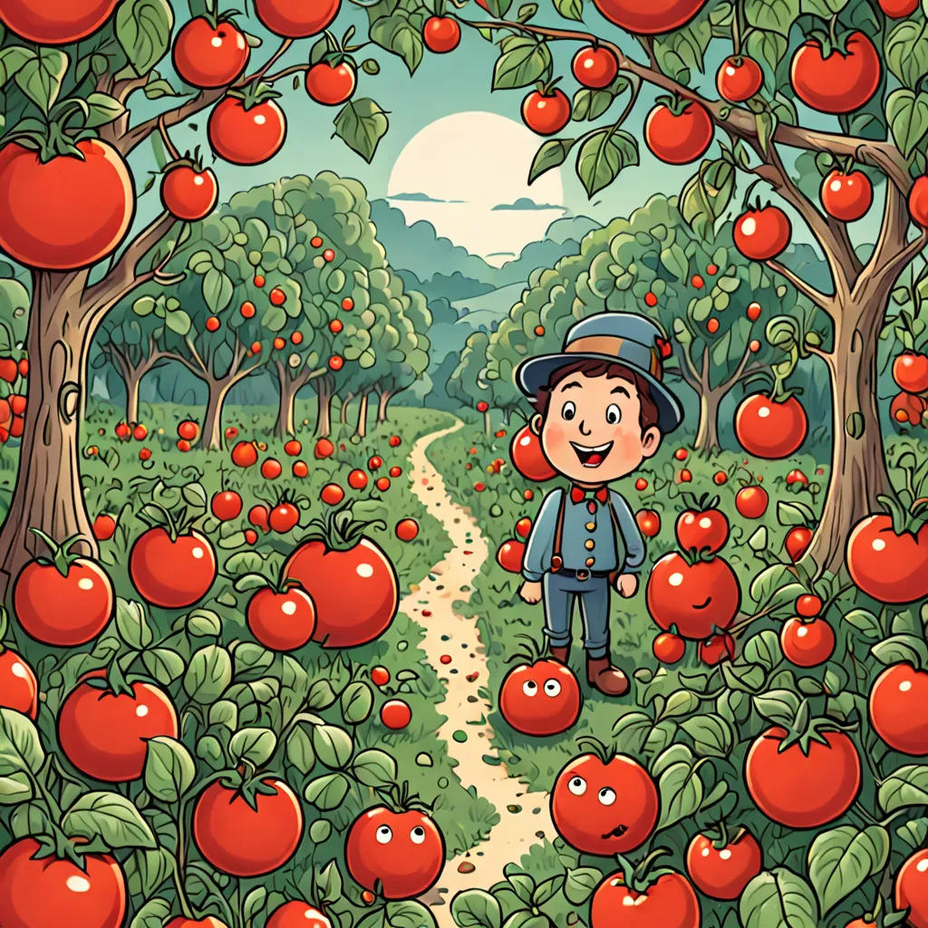 As Aventuras de Mister Tomate no Pomar Encantado