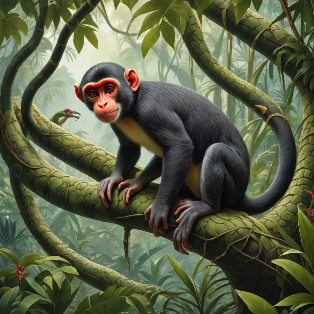 The Time-Traveling Adventure of the Red Eye Monkey