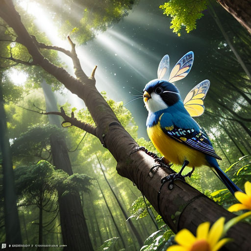 The Little Bird Who Found Courage