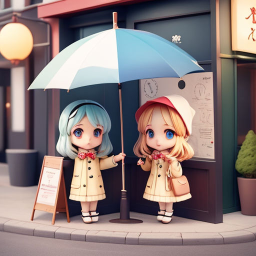 Café en la Lluvia