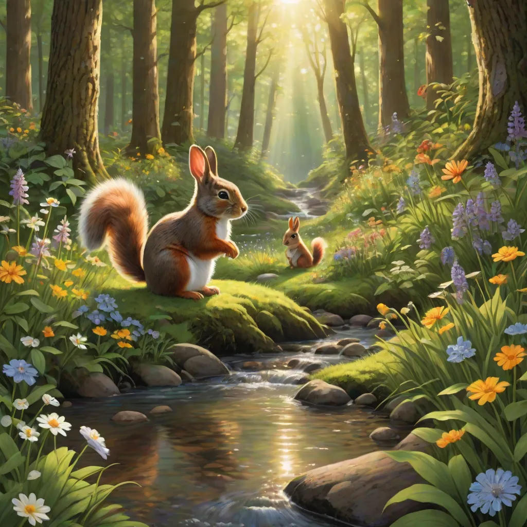 Nibble and the Golden Leaf