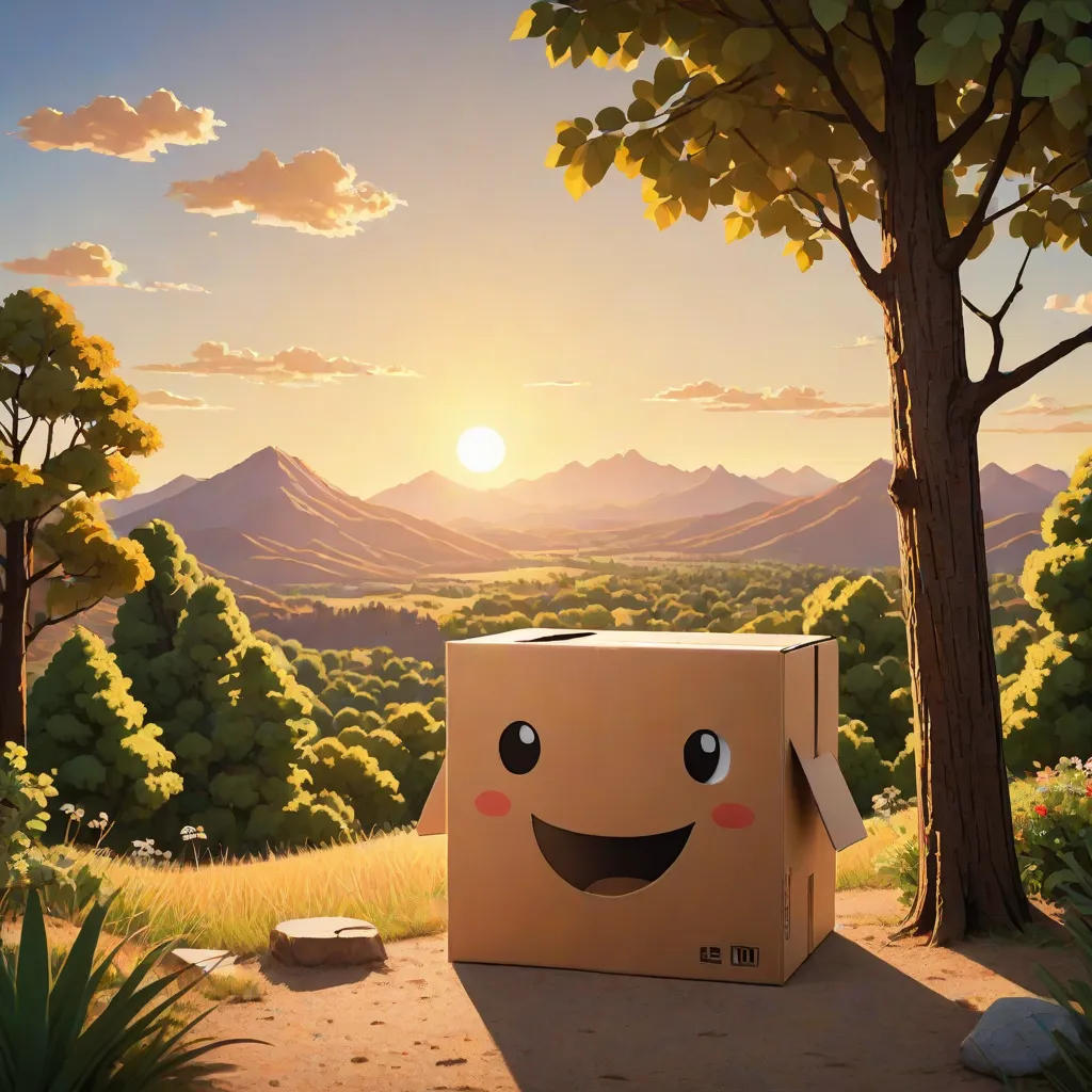 The Amazing Journey of Boxy the Cardboard Box