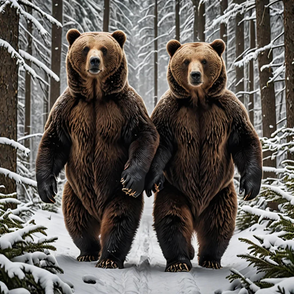 The Journey of the Two Bears