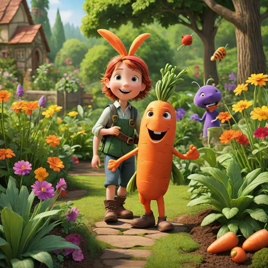 Oliver the Brave Carrot
