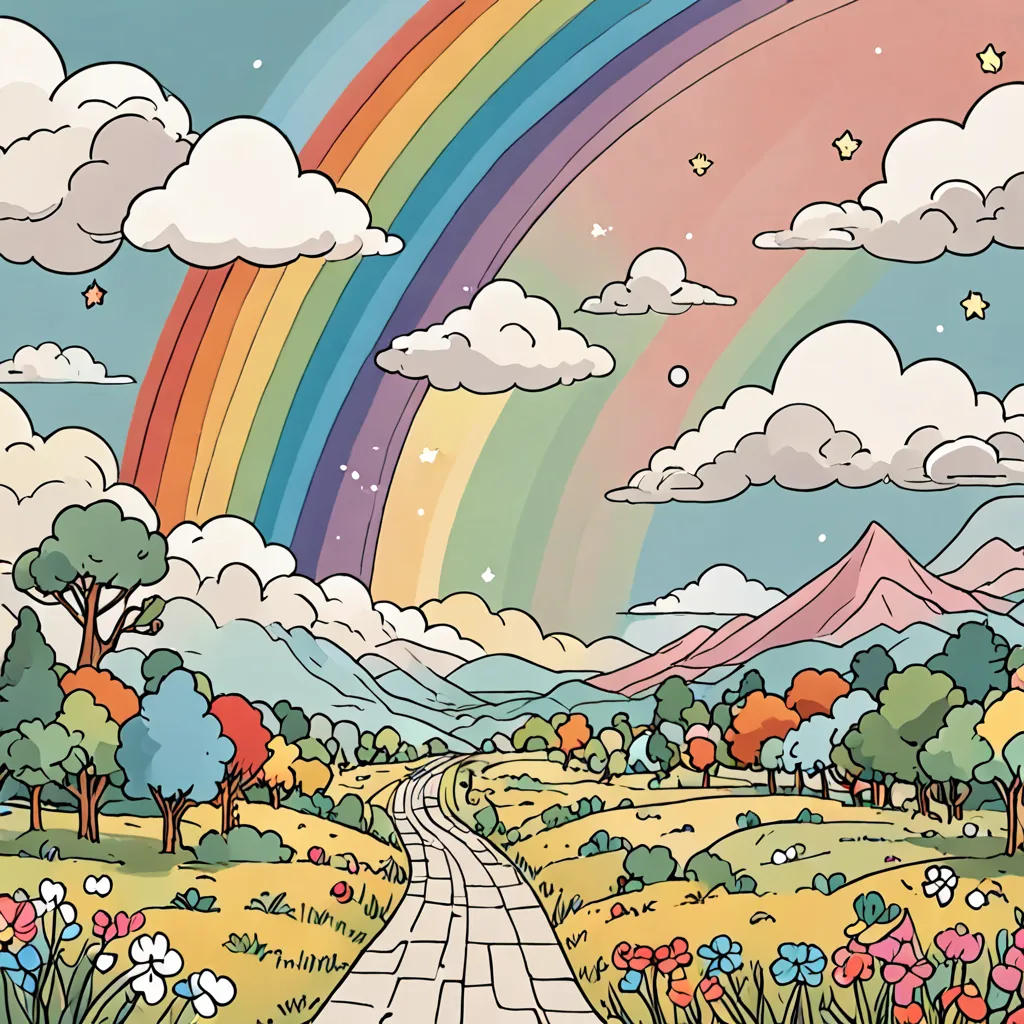 Cotton's Magical Rainbow Adventure