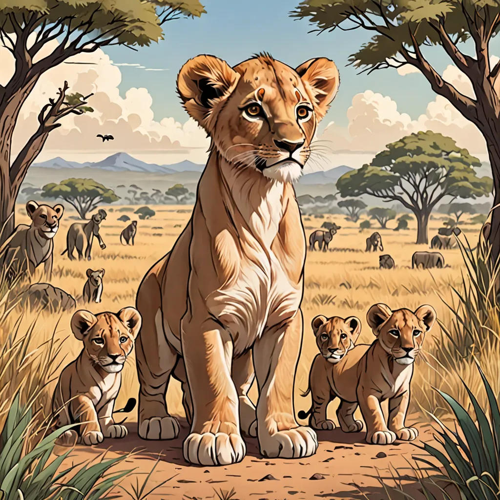 The Lion of Gorongosa