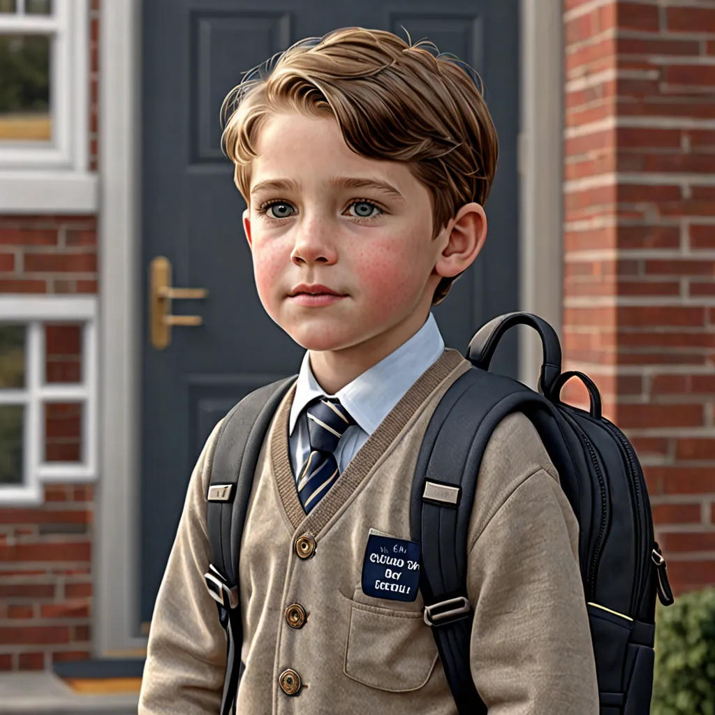 Samuel's First Day of School