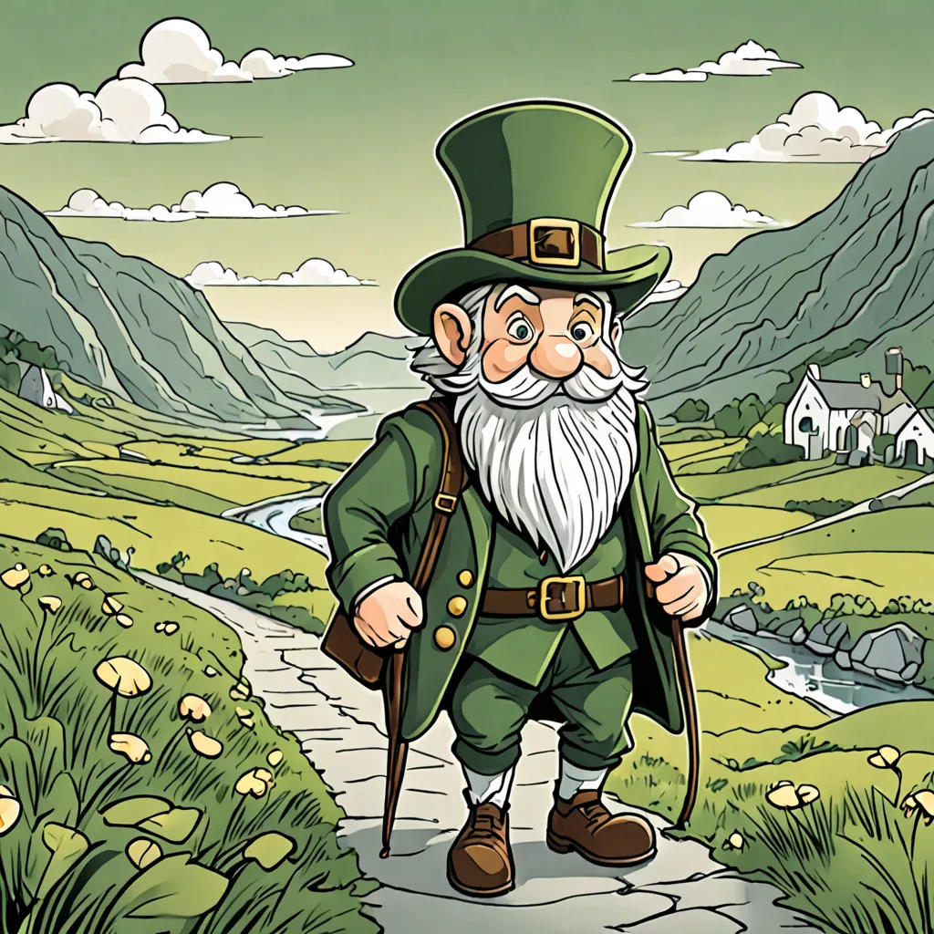 The Leprechauns' Journey to Ireland