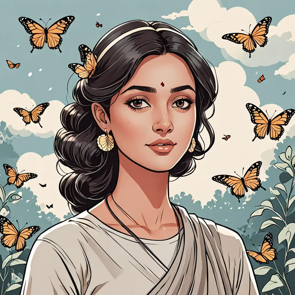 Naina's Flight with the Butterfly