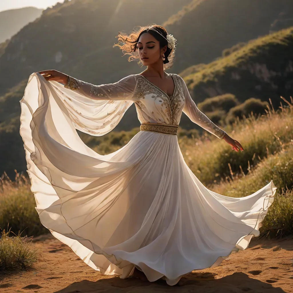 The Girl Who Danced with the Wind