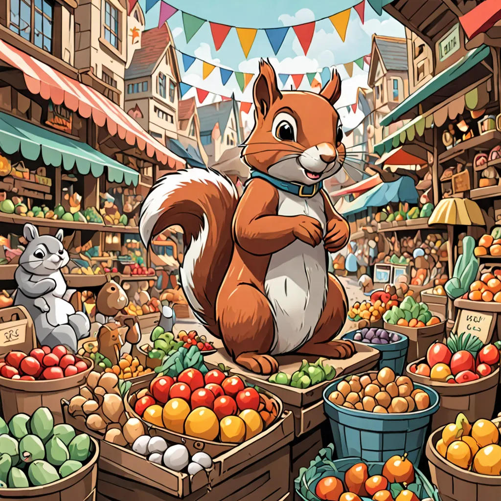 Bartholomew the Lost Squirrel