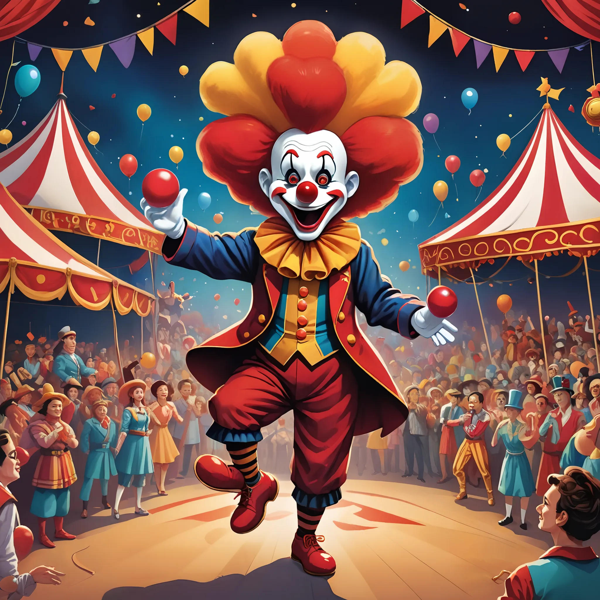The Lost Smile of Silly Socks the Clown