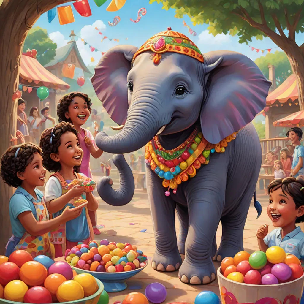Ella the Elephant Learns to Share