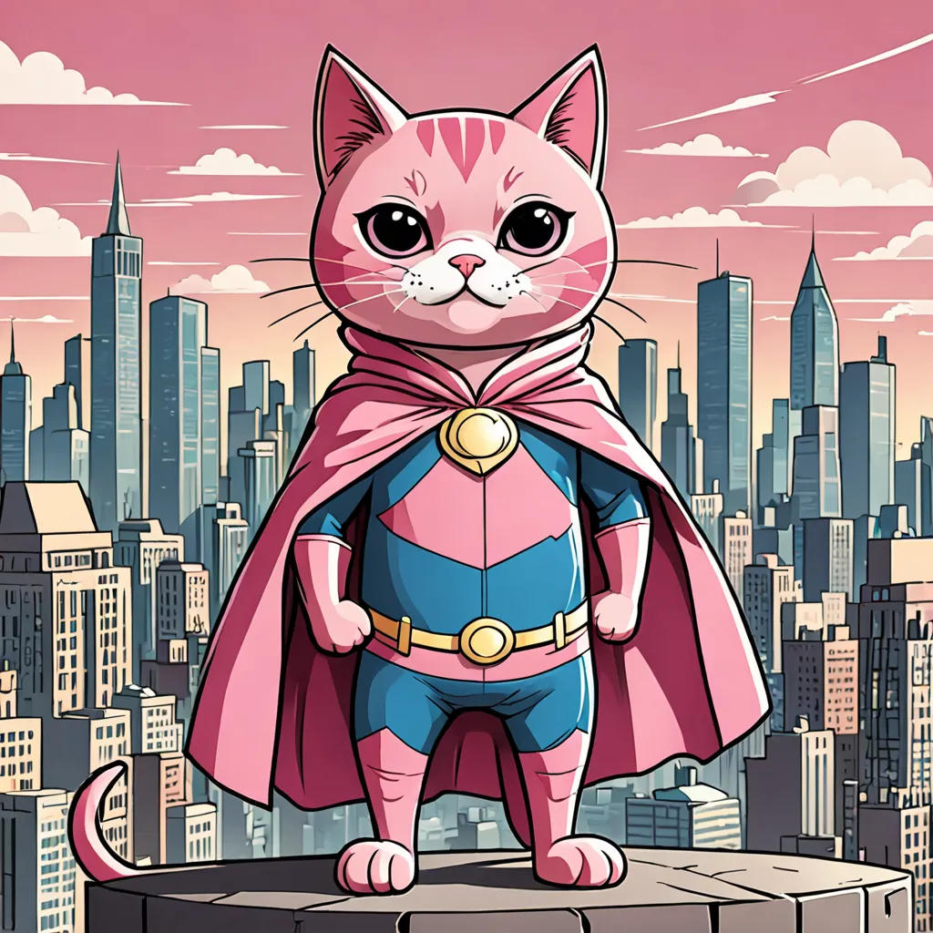 Chiquita Missifuss: The Pink Cat Superhero