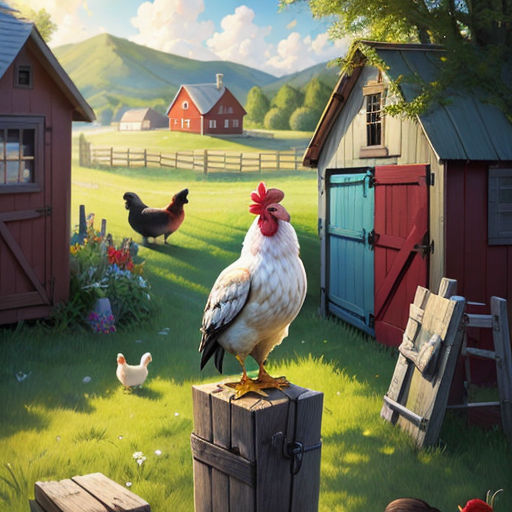 Kids Art Kit - Farm Chicken – Robyn Smith Art Adventures