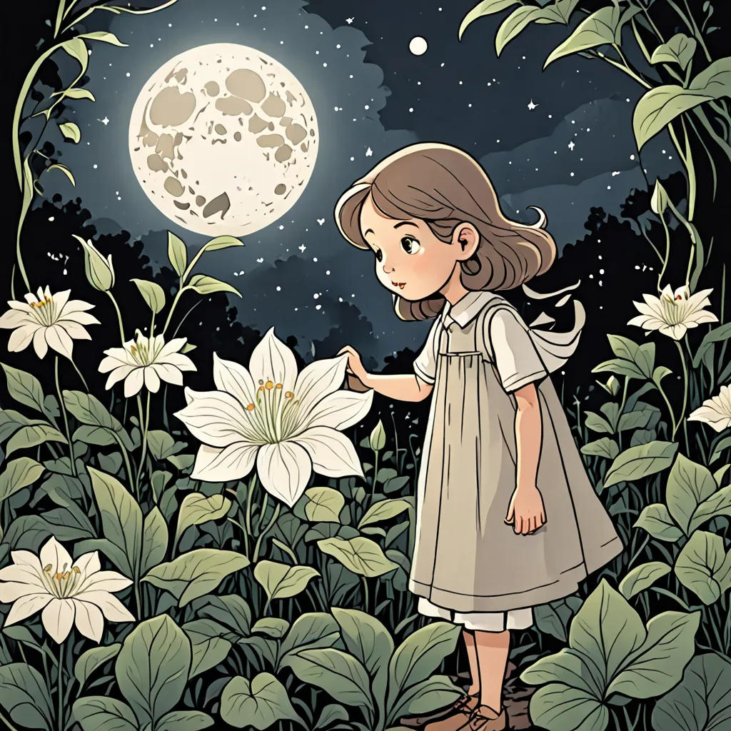 The Magical Moonflower