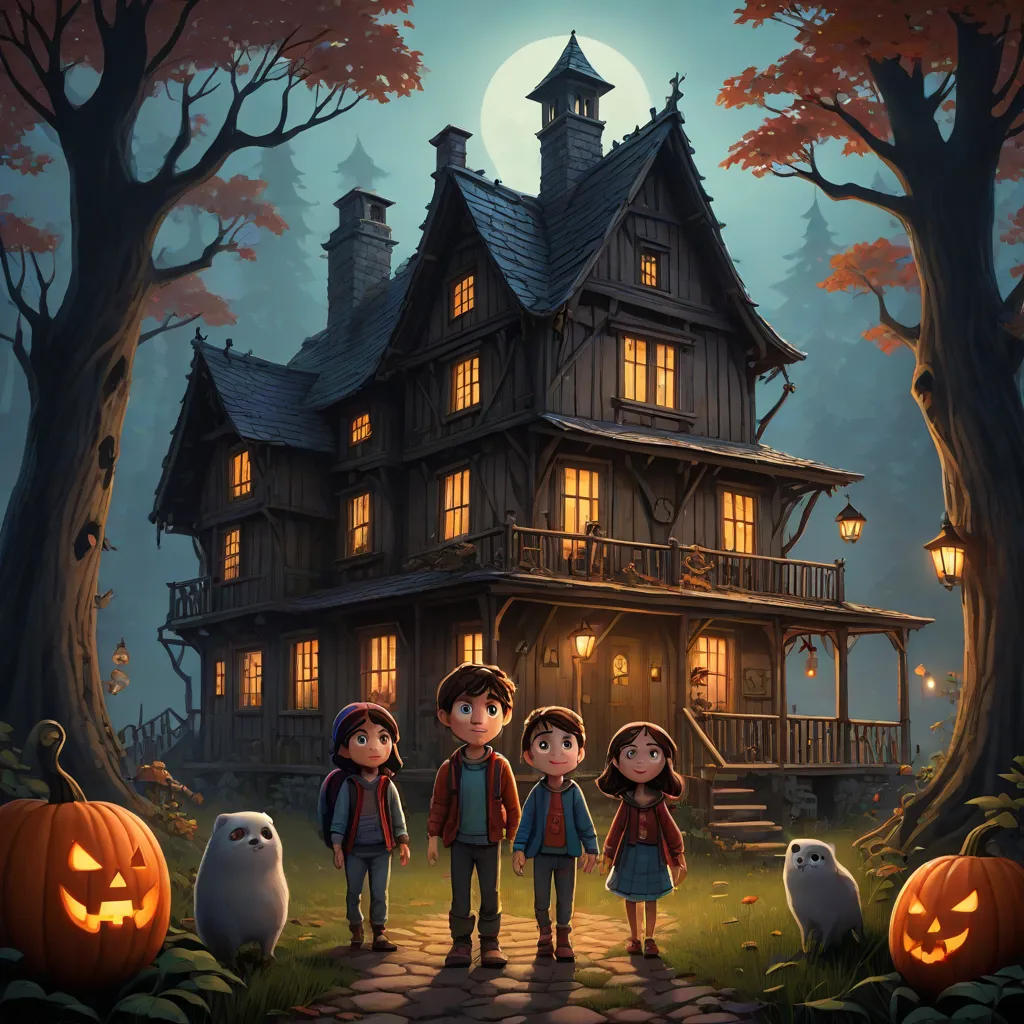 The Haunted Adventure at Grandpa's Cottage