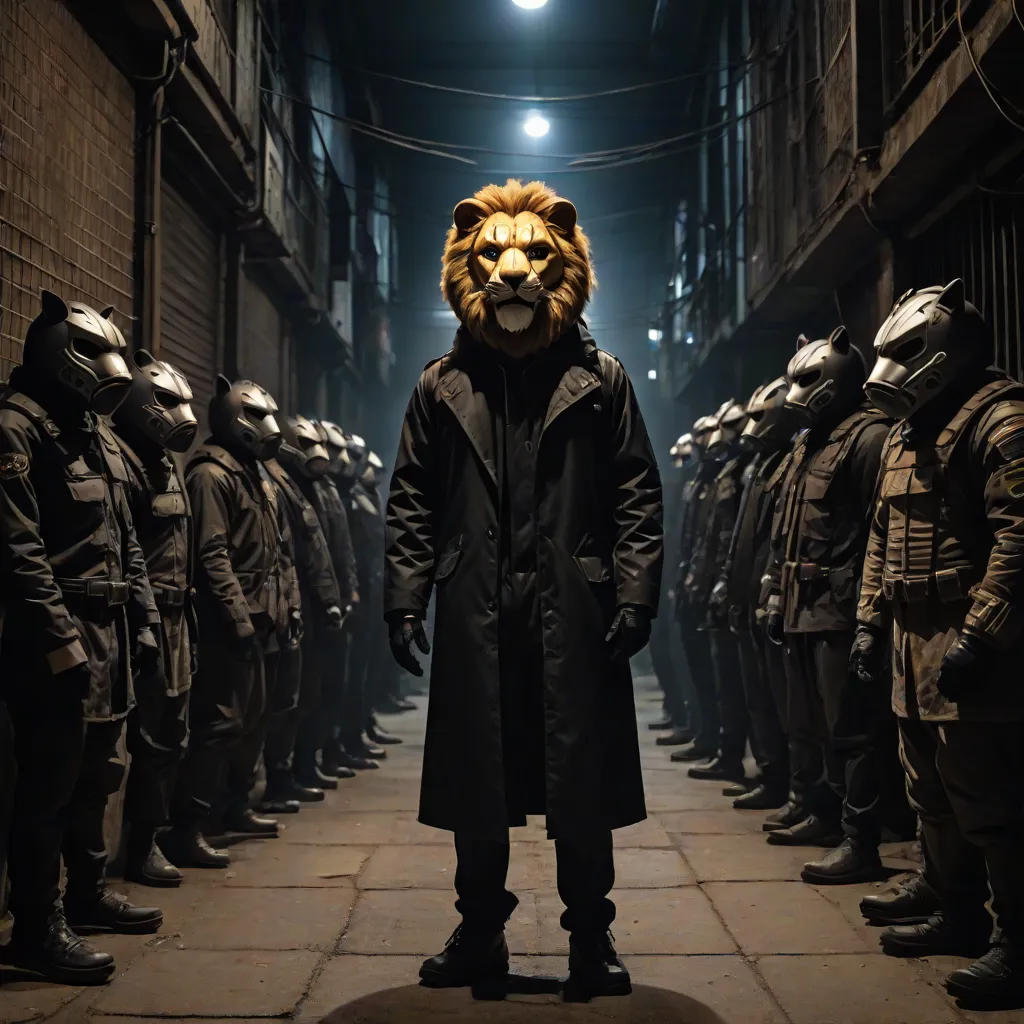 The Enigma of the Lion Mask