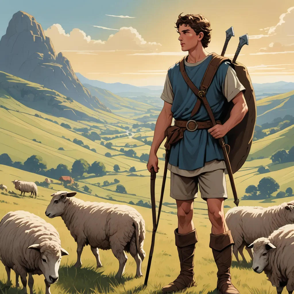 David and the Giant
