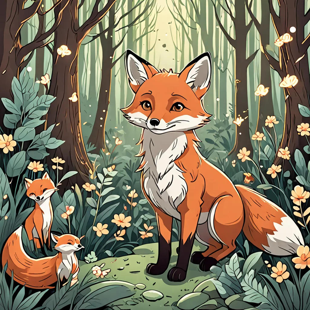 The Fox's Magical Journey