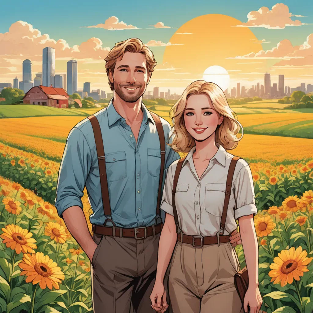 Love Blossoms on the Farm