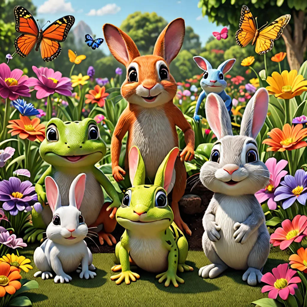 The Friendship Garden: A Charming Adventure for Kids and Parents