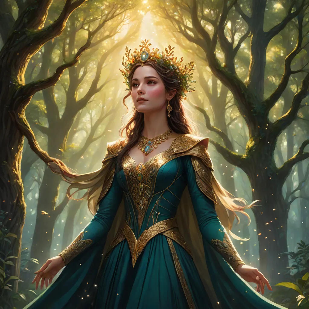 Elara and the Forest's Embrace