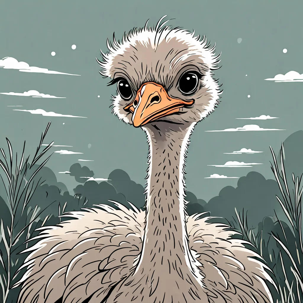 April the Amazing Ostrich