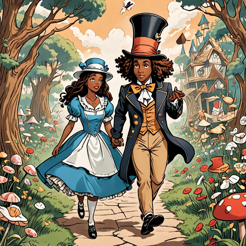 The Enchanted Crown: Alice's Return to Wonderland