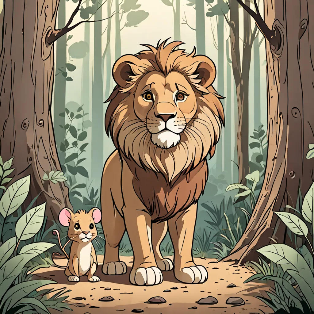 The Lion and the Mouse