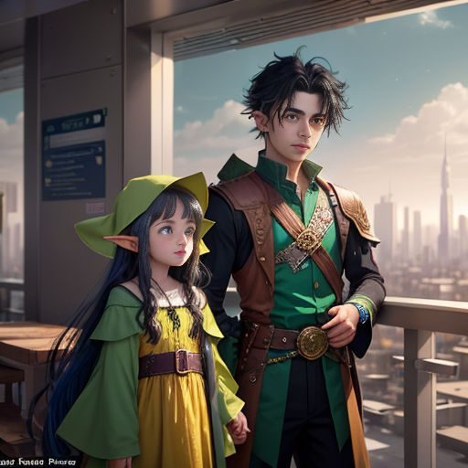 The Elf Girl's Escape