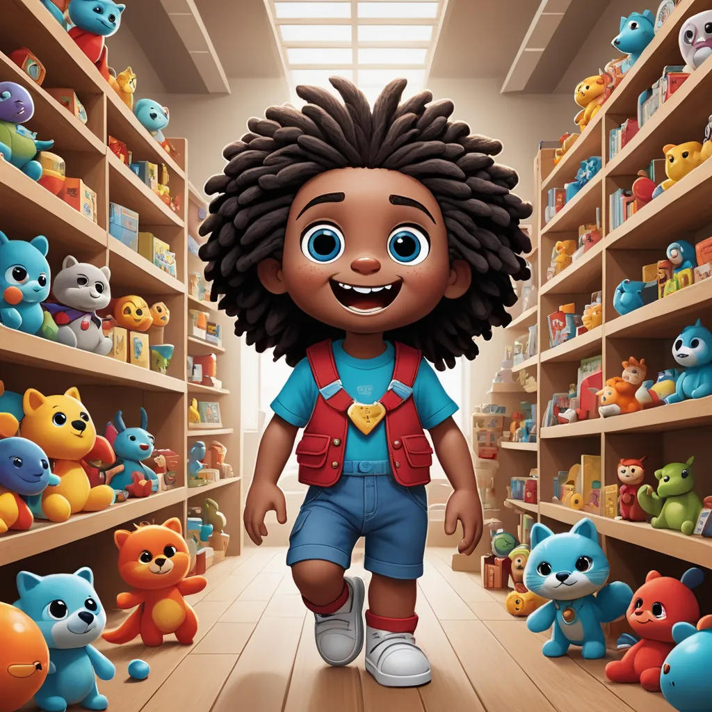The Adventure of Ziggy and the Mischievous Toys