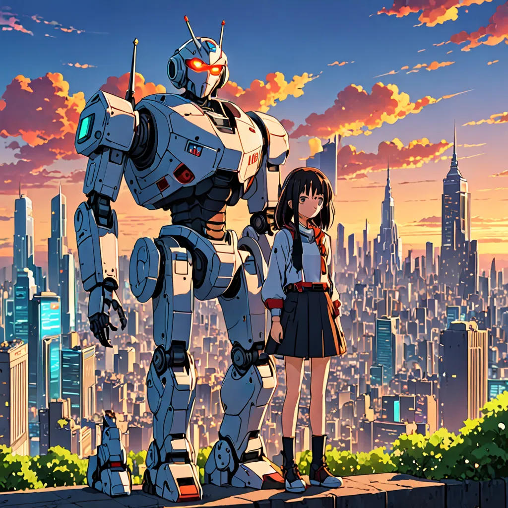 Echo and Eve: A Robotic Friendship