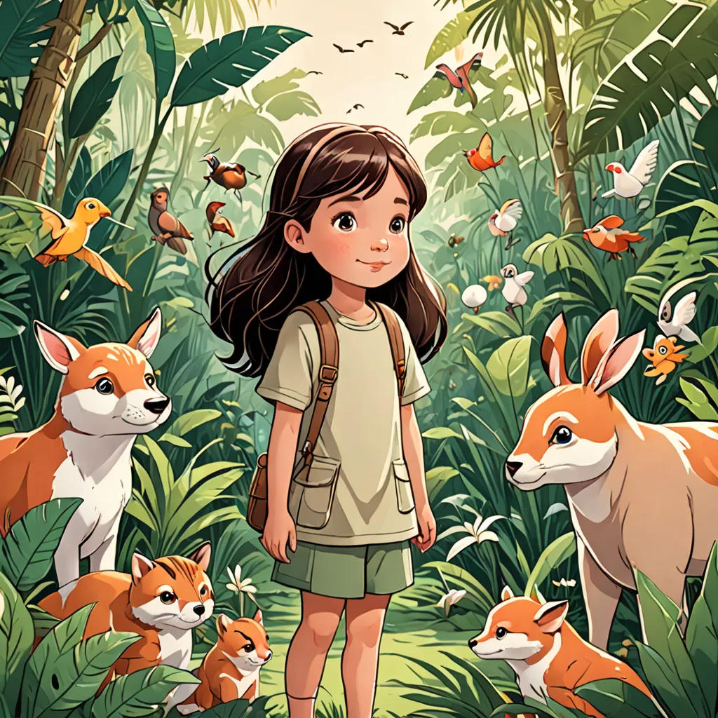 A Little Girl's Paradise Adventure
