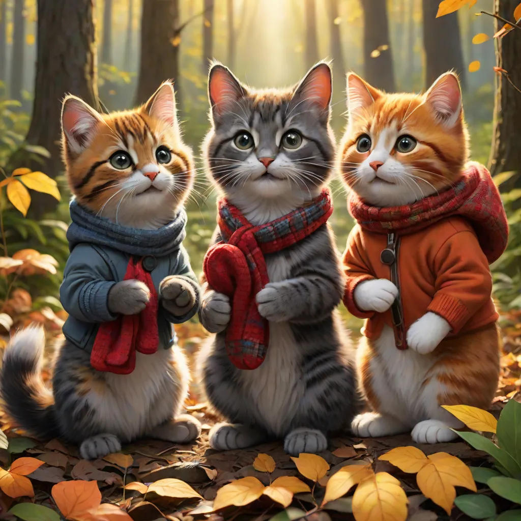 The Adventures of Whiskers, Paws, and Mittens
