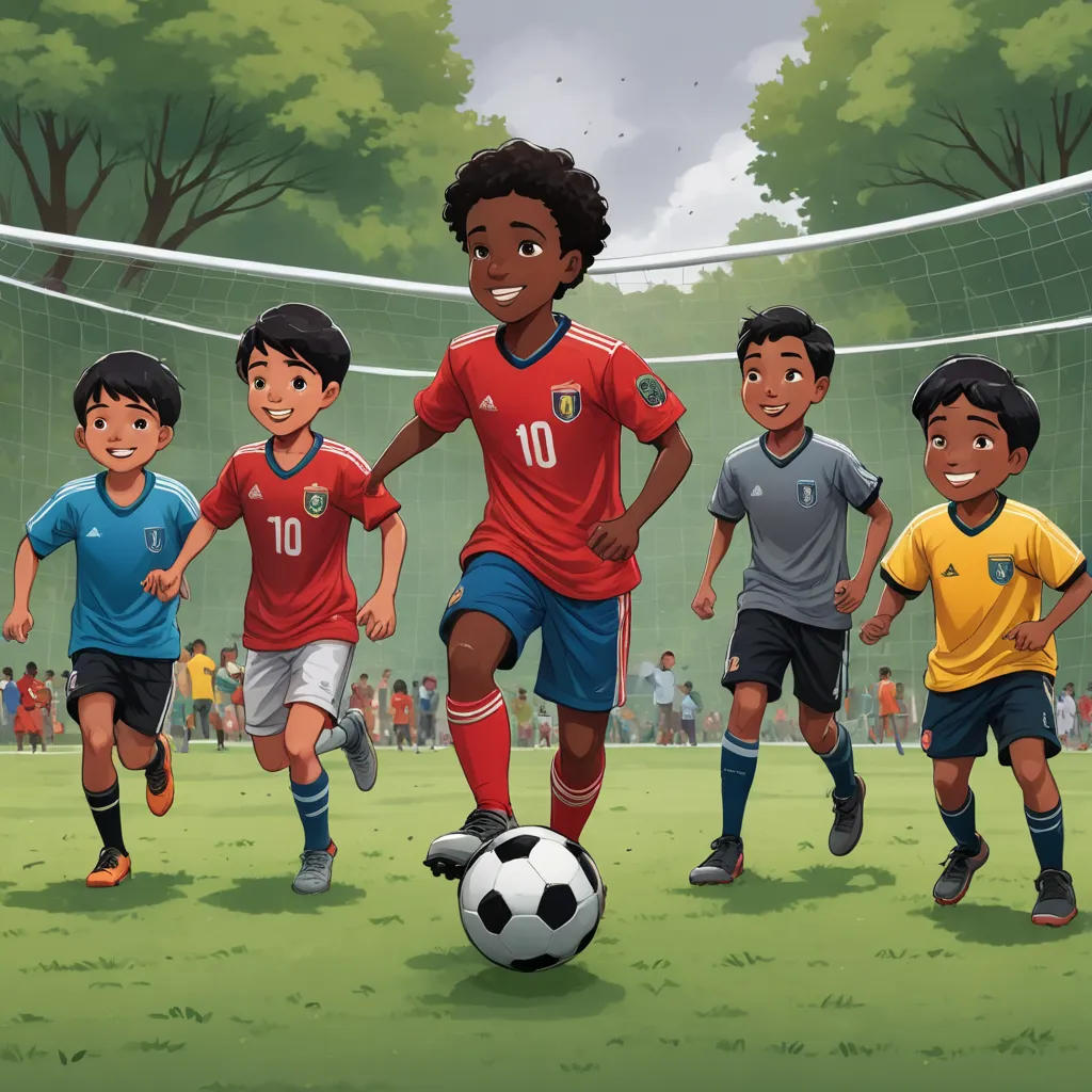 The Rainy Soccer Game
