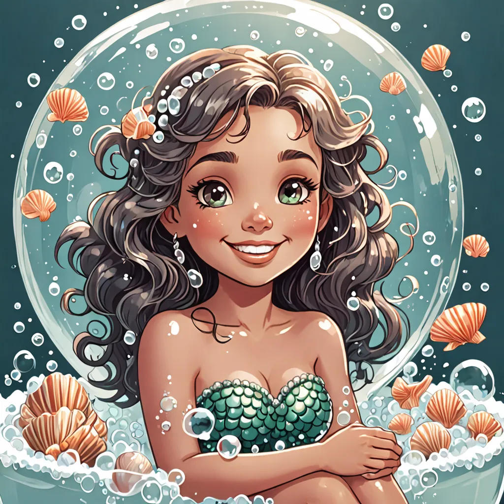 The Little Mermaid's Bath