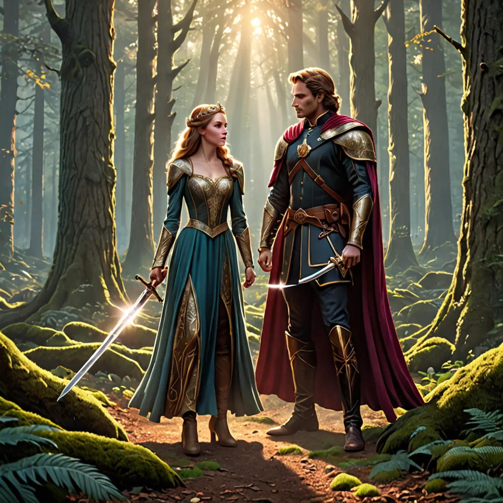 The Brave Princess and the Bold Prince