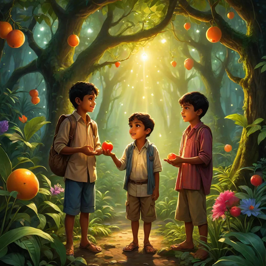 राजू और जादुई फल