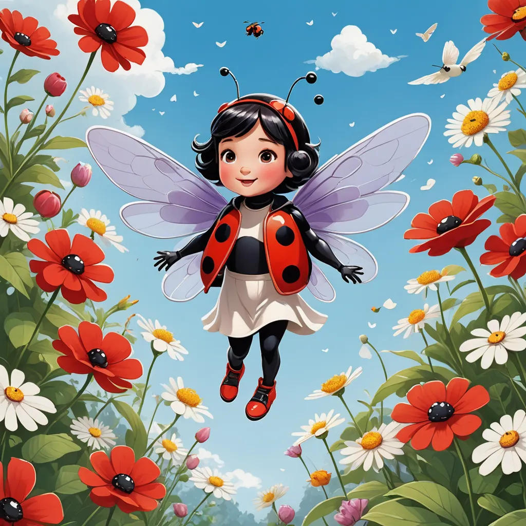 The Determined Ladybug