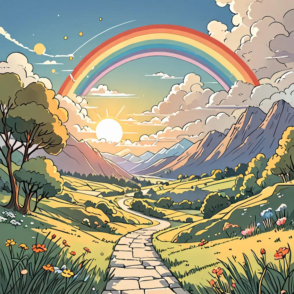 Sunshine and Rainbow's Adventure