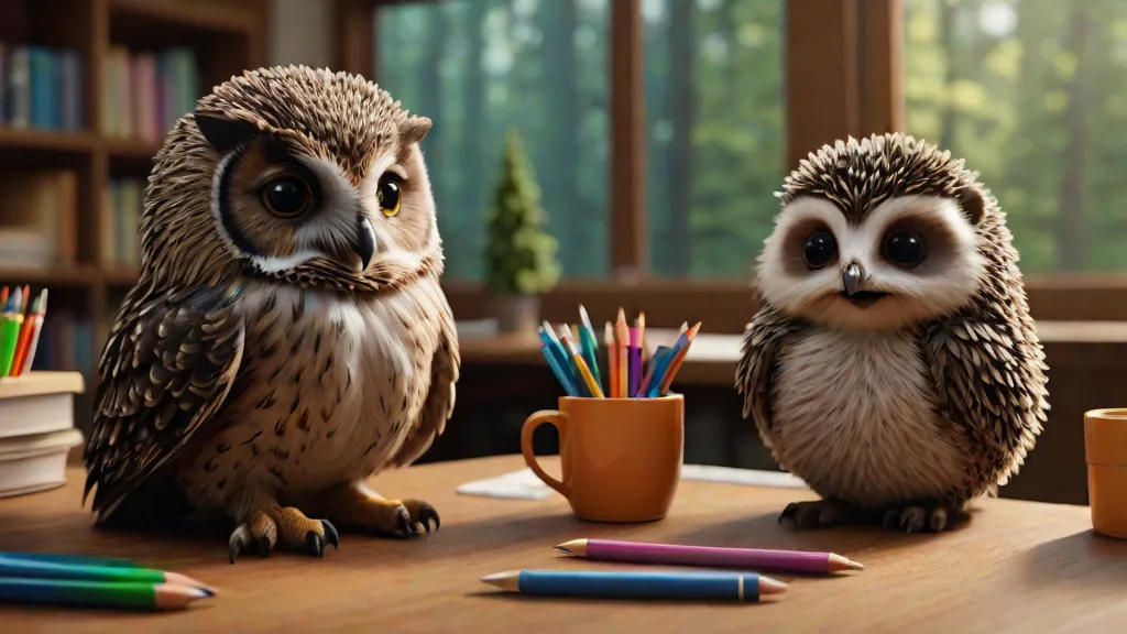 The Owl and the Hedgehog: A Work Friendship
