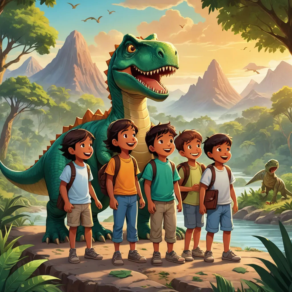 Aventuras con Dinosaurios y Cosas Mágicas