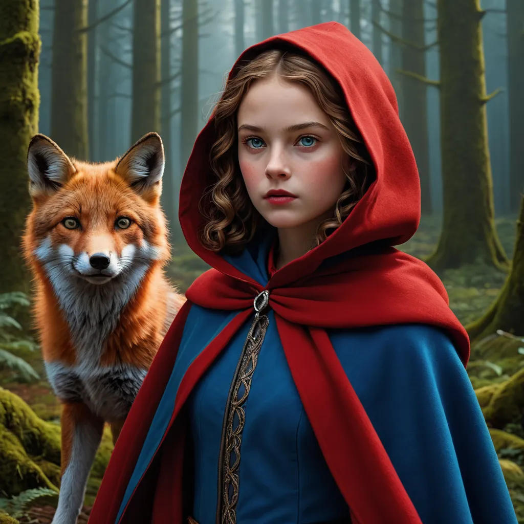 The Blue Cape and the Fox