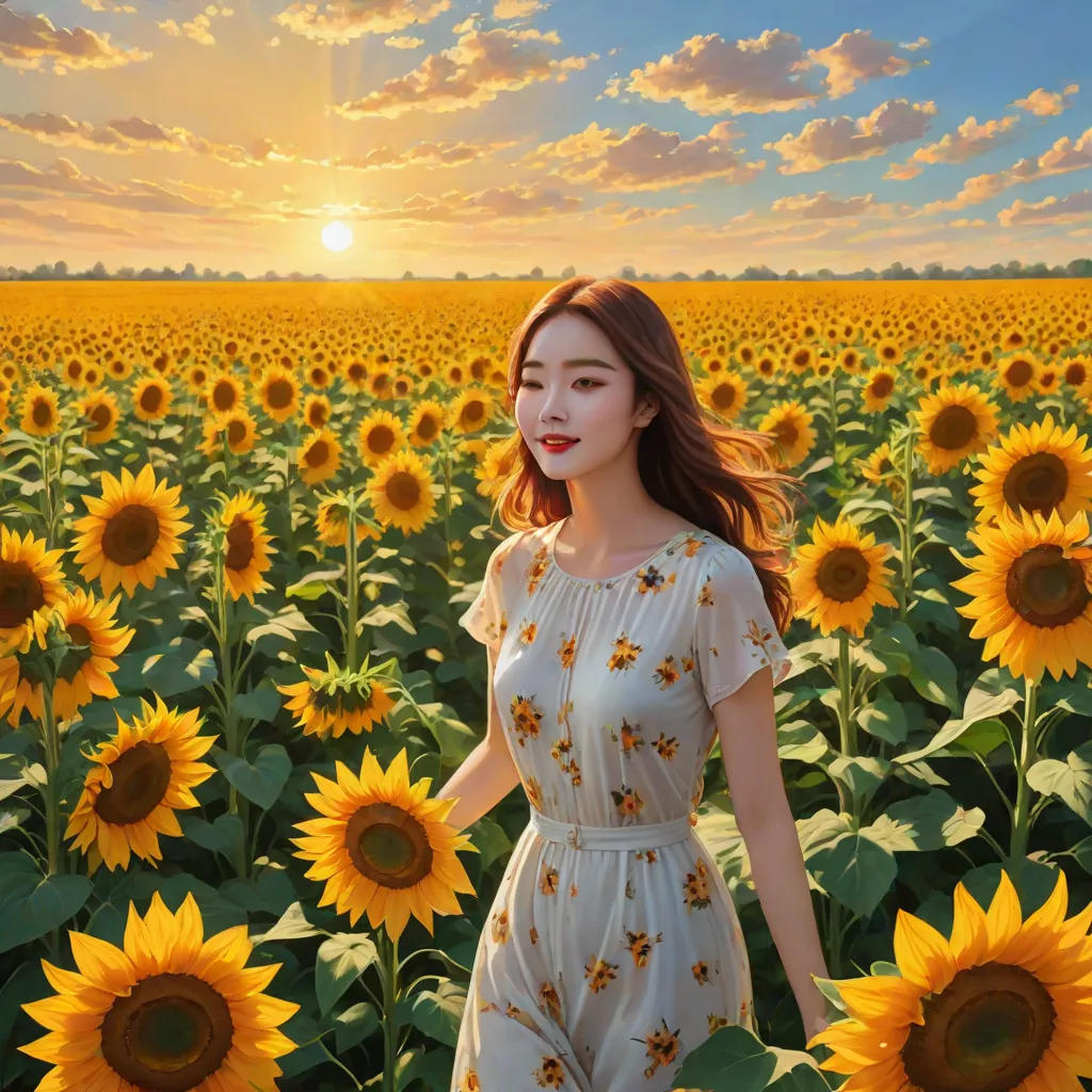 The Girl Who Loved Sunflowers