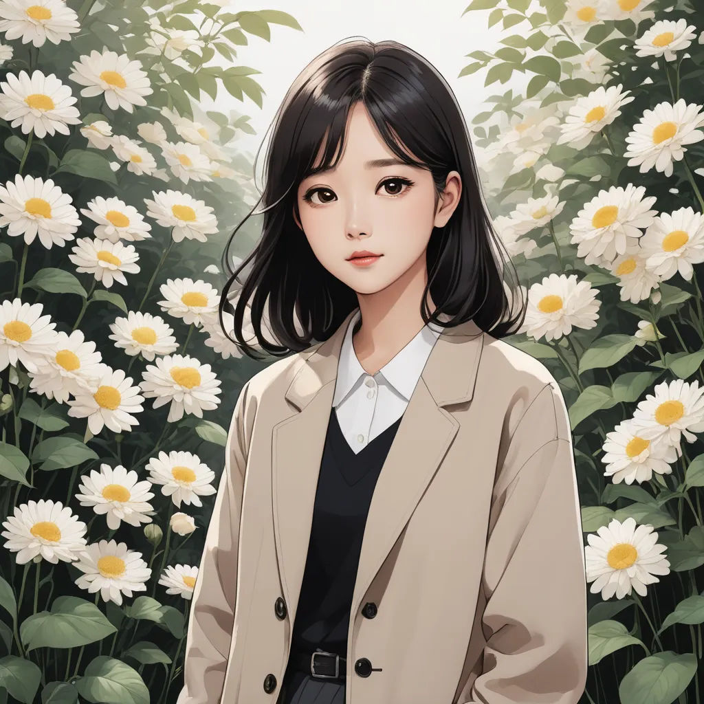 月夜に輝く虹色の花 | Story.com