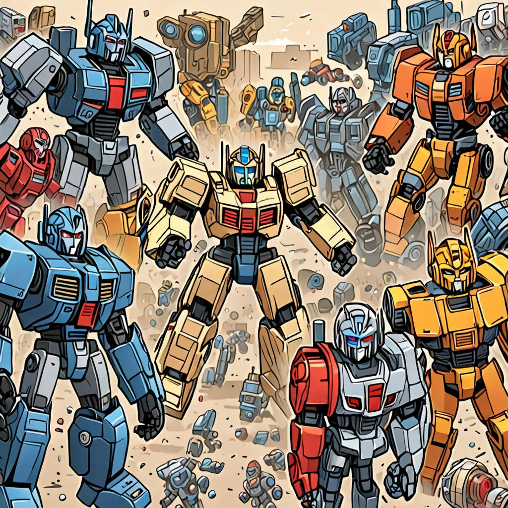 Autobots vs The Plastics