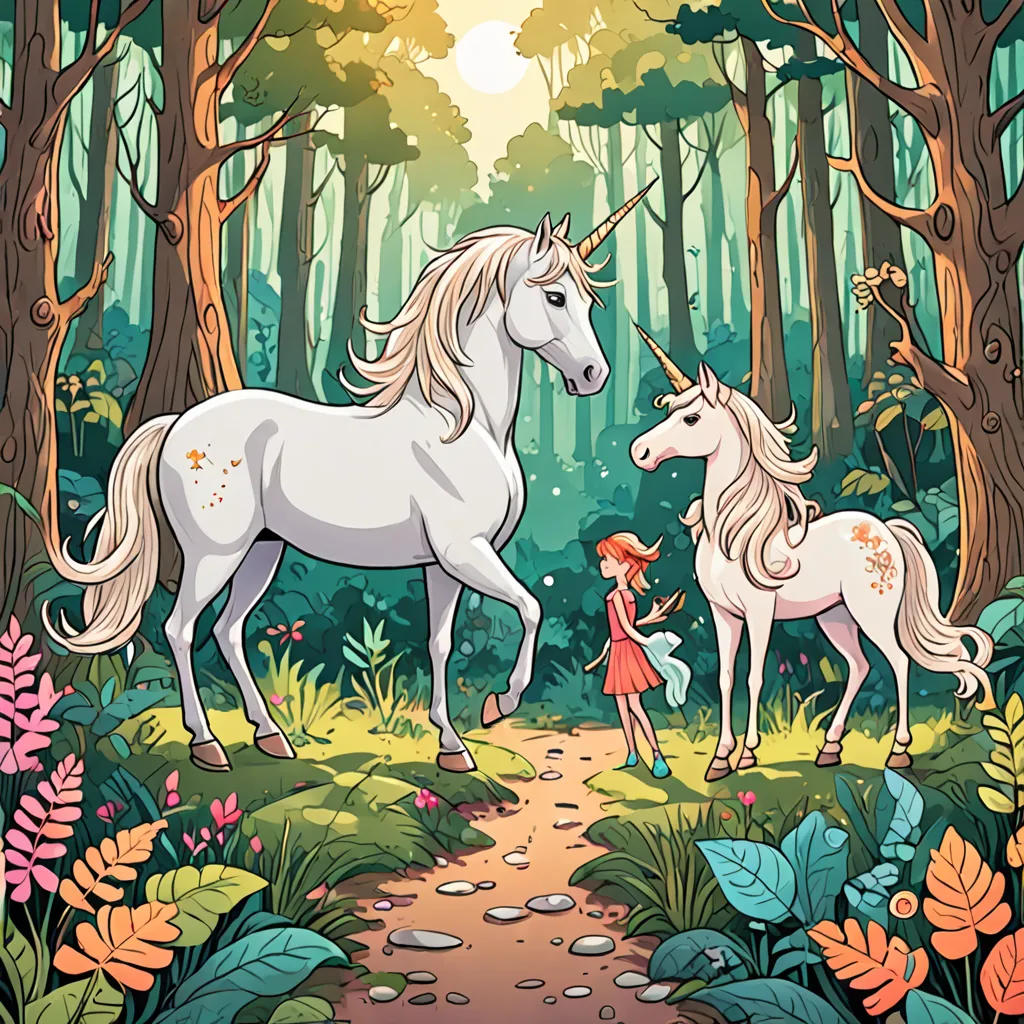 Sparkle and the Enchanted Forest
