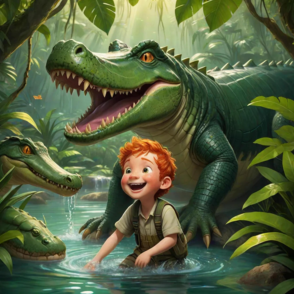 The Curious Crocodile